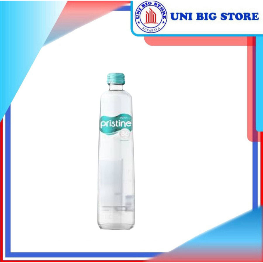 

Pristine Yusen 8.6+ Water 480 ml Botol Kaca Air Mineral Air Alkali