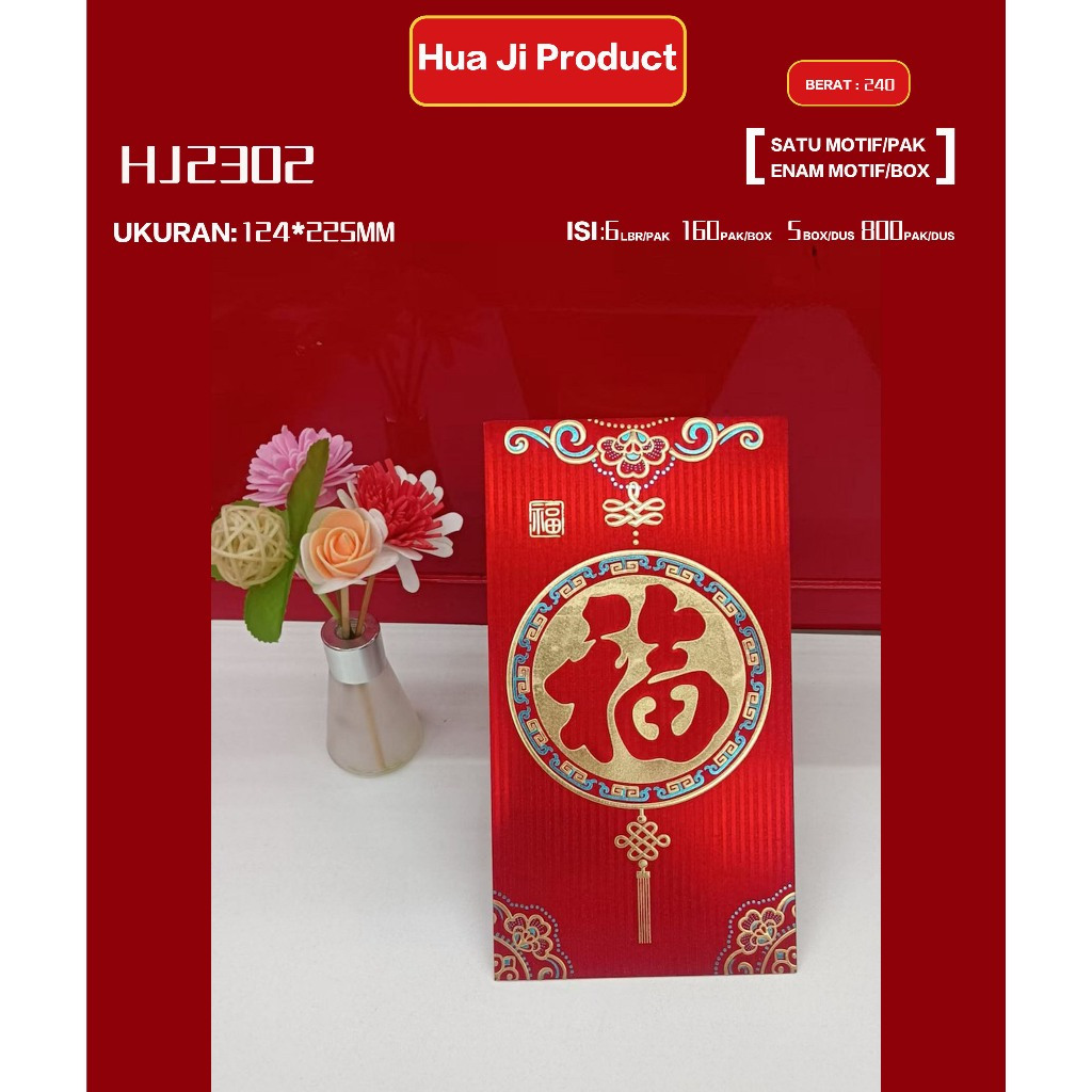 

Angpao Nikah Jumbo Angpau Fuk Jombo Kertas Amplop Hongbao Wedding Pernikahan Shuang Xi