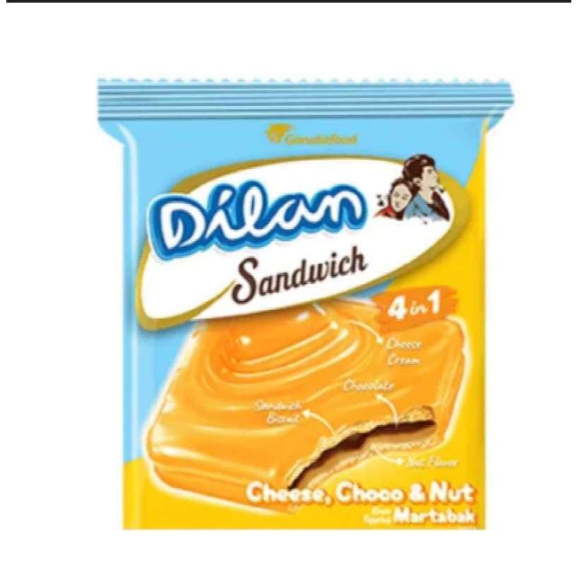 

Dilan Sandwich Cheese Choco Nut [16g x 20 Pcs]