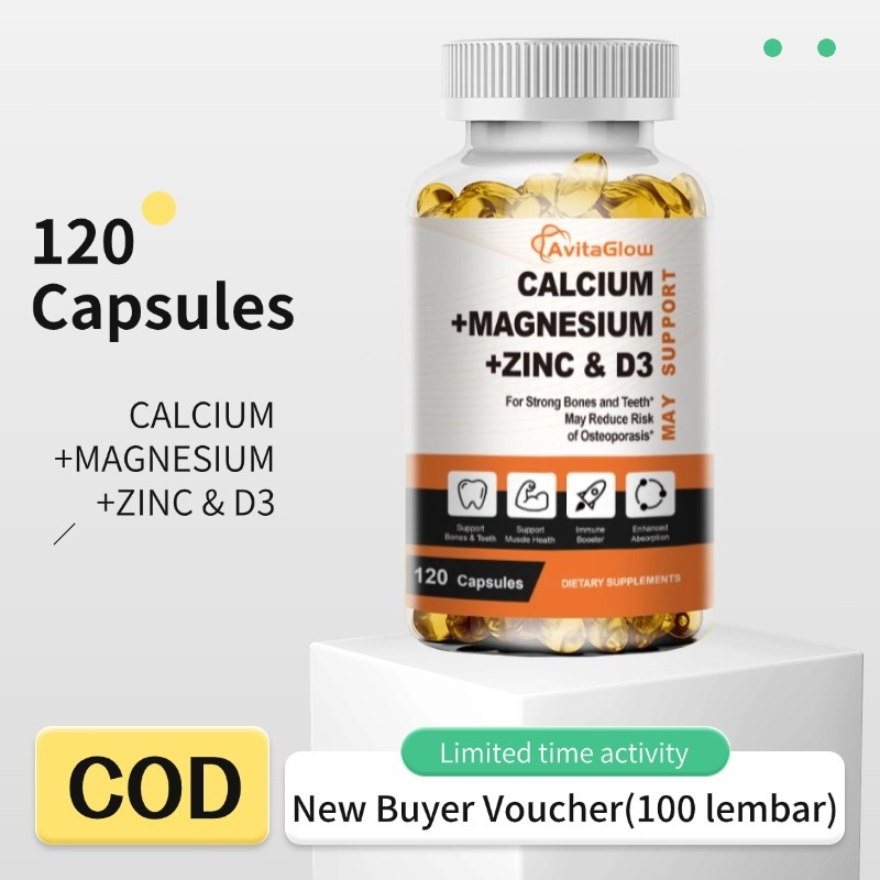 Mayhesaaa - Vitamin D3 + K2 120 Tablet - Suplemen Tulang & Sendi Lansia