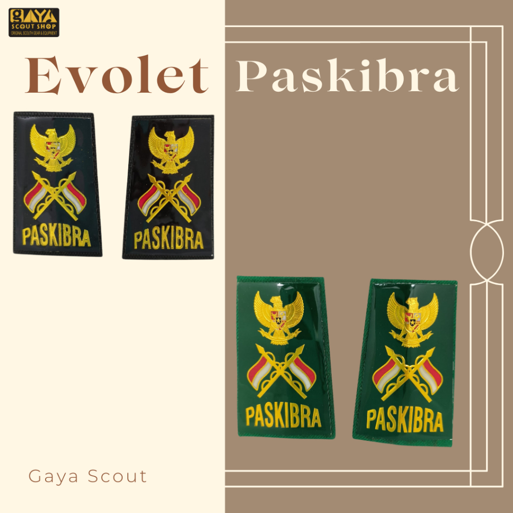 Pangkat/Evolet Paskibra Termurah