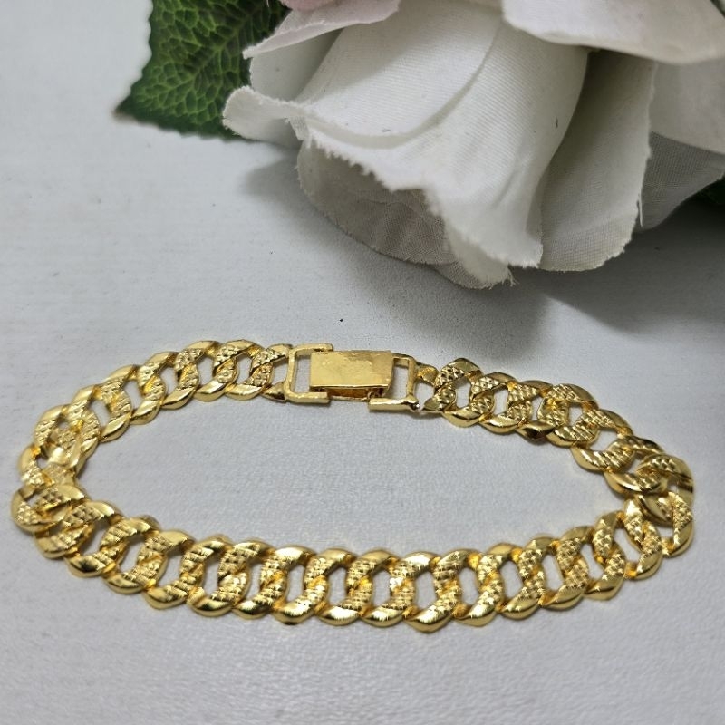 Gelang Sisik Naga 3 Gram Emas Muda