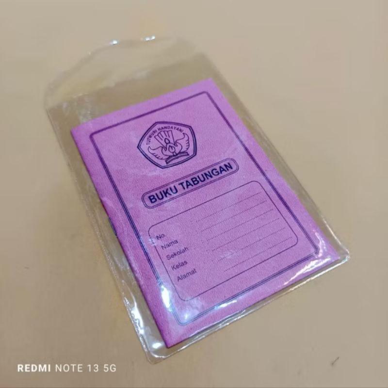 

HJK 50 Pcs Plastik Iuran Spp / Sampul Plastik Buku Tabungan