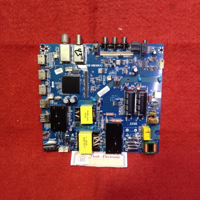 MAINBOARD TV LED POLYTRON PLD 40TS153 - MOTHERBOARD - MESIN TV - MB TV LED POLYTRON PLD 40TS153