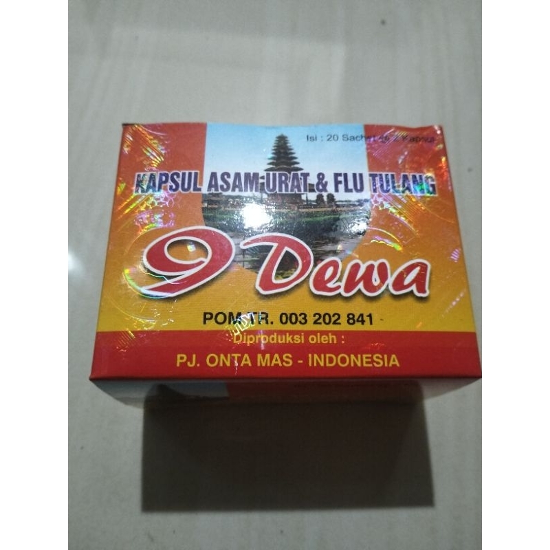 

9 Dewa kapsul 20 sachet renceng