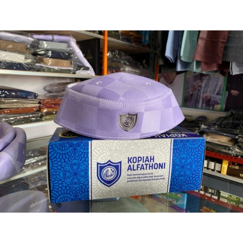 KOPIAH A5 MOTIF CATUR AL FATHONI THAILAND | PECI MALAYSIA