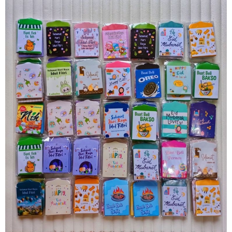 

Amplop Lebaran / Amplop Hari Raya Idul Fitri / Amplop Permen / per bks ( 10 pcs )