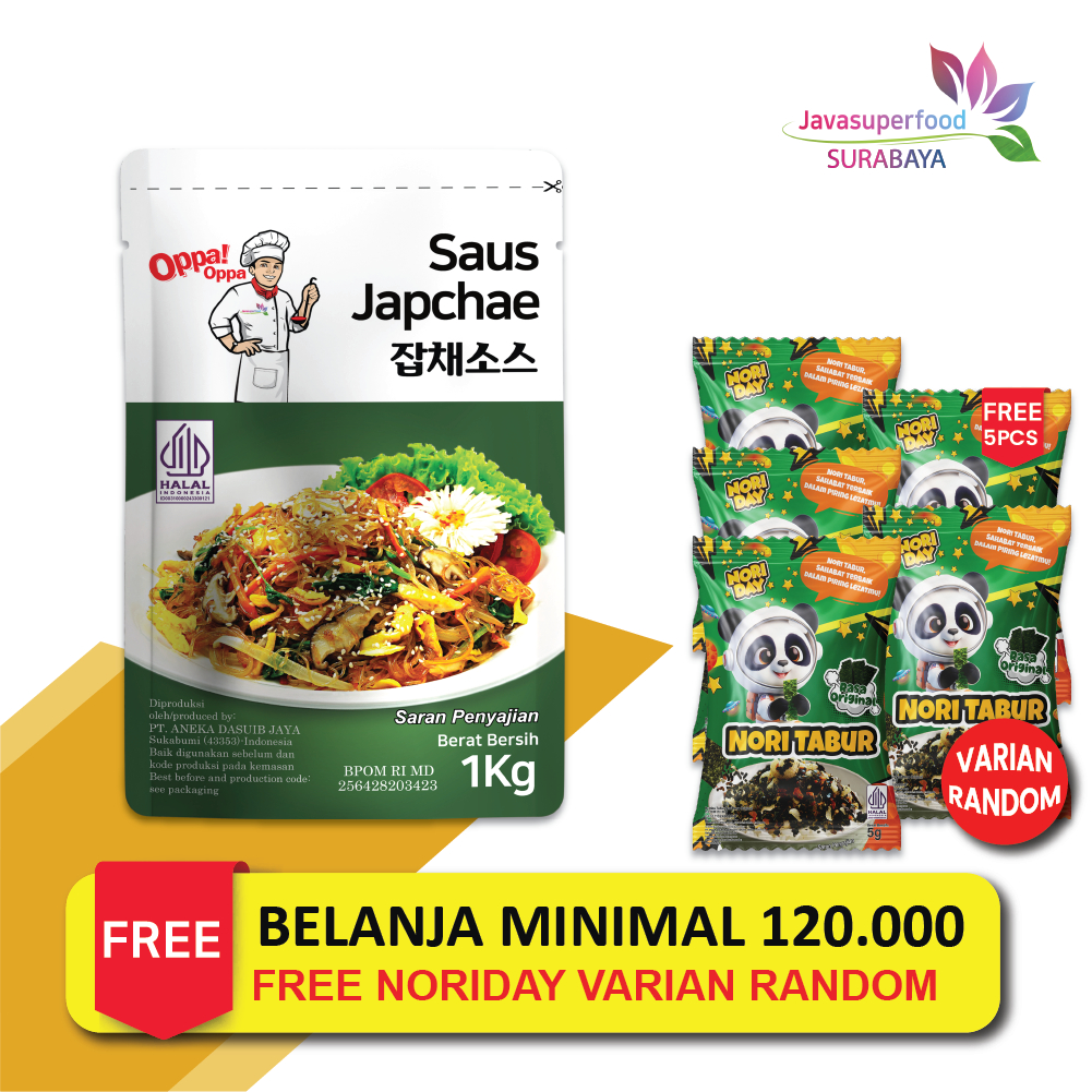 

[HALAL] OppaOppa Japchae Saus / Bumbu Soun Goreng Korea Original 1Kg