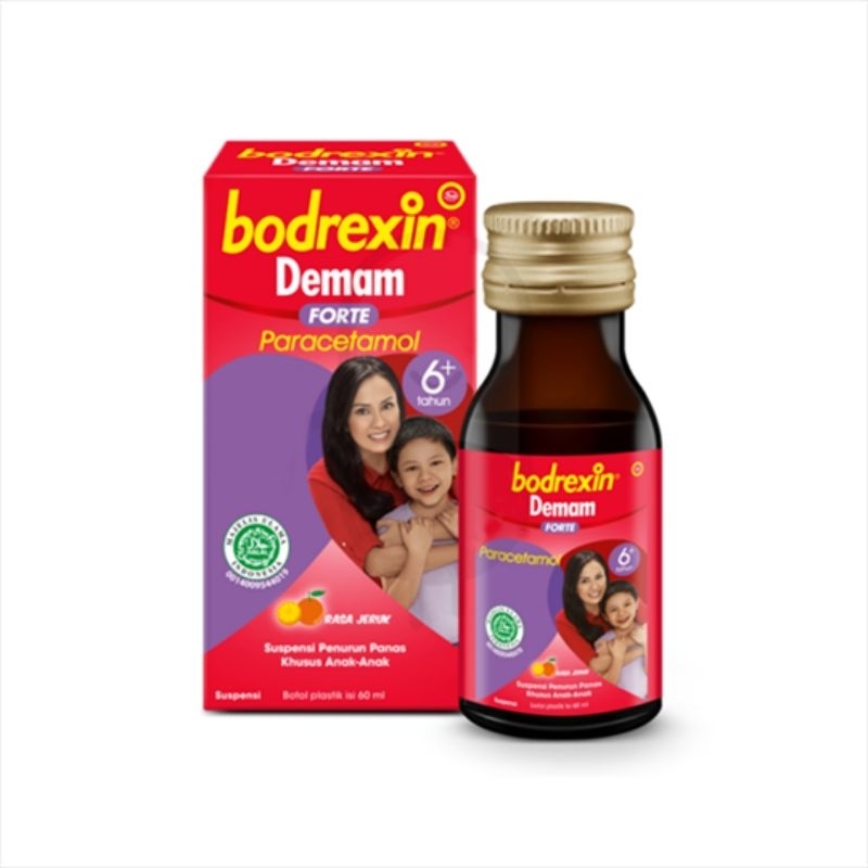 Bodrexin Forte syrup 60 ml / Bodrexin demam