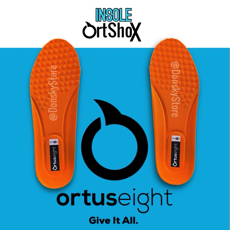 OK Insole ORTSHOX / Alas Sepatu Futsal Sepatu Bola Sepatu Olahraga OrtShox [ ortuseight ] Tebal
