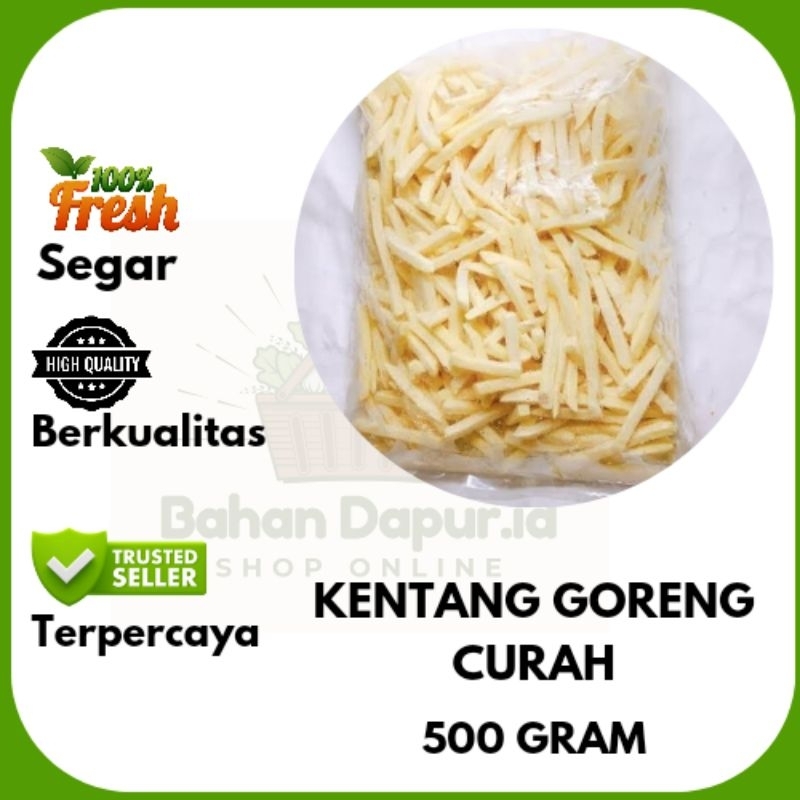 

KENTANG GORENG FROZEN | 500 GRAM | Bahan Dapur .id