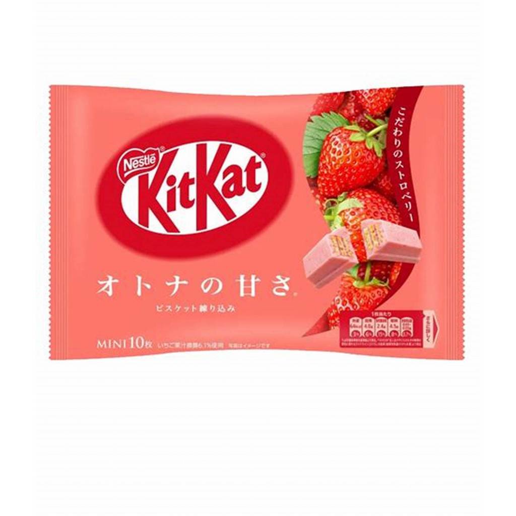 

KIT KAT JAPAN STRAWBERRY & CHOCOLATE DARK