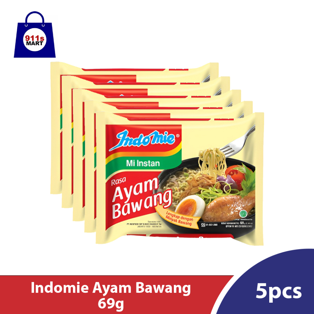 

5pcs Indomie Kuah Ayam Bawang 69g