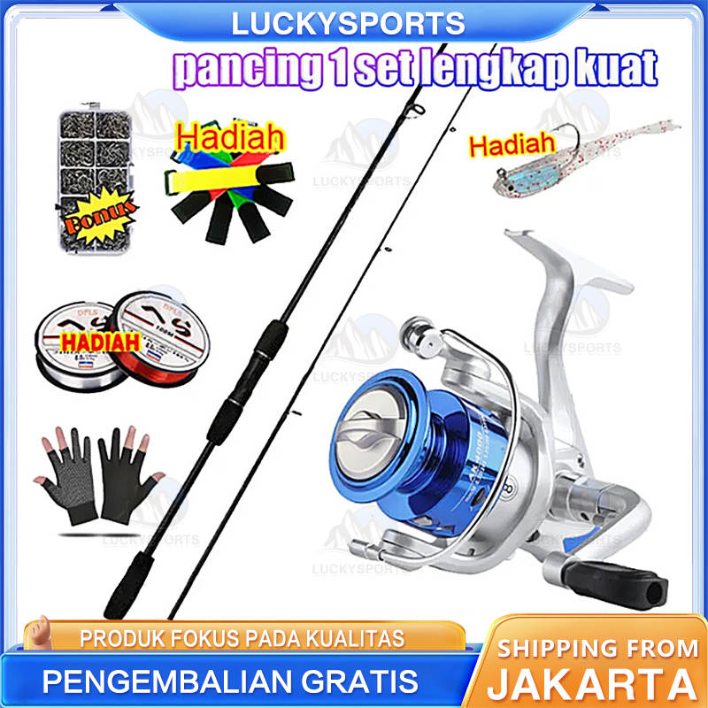 Joran Ul Ultra Light Baitcasting Dan Spinning Renlong 160 180 210 / pancing 1 set lengkap kuat / jor