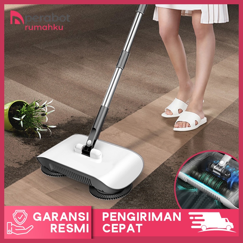 Sapu Lantai Otomatis - Ultra Broom Sapu Dorong Pembersih Lantai
