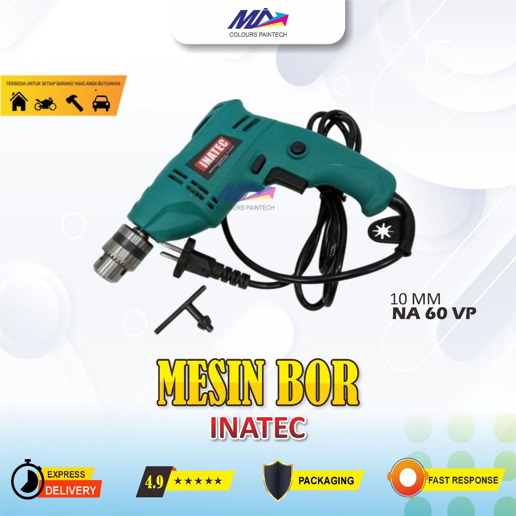 MESIN BOR INATEC 10MM NA 60 VP