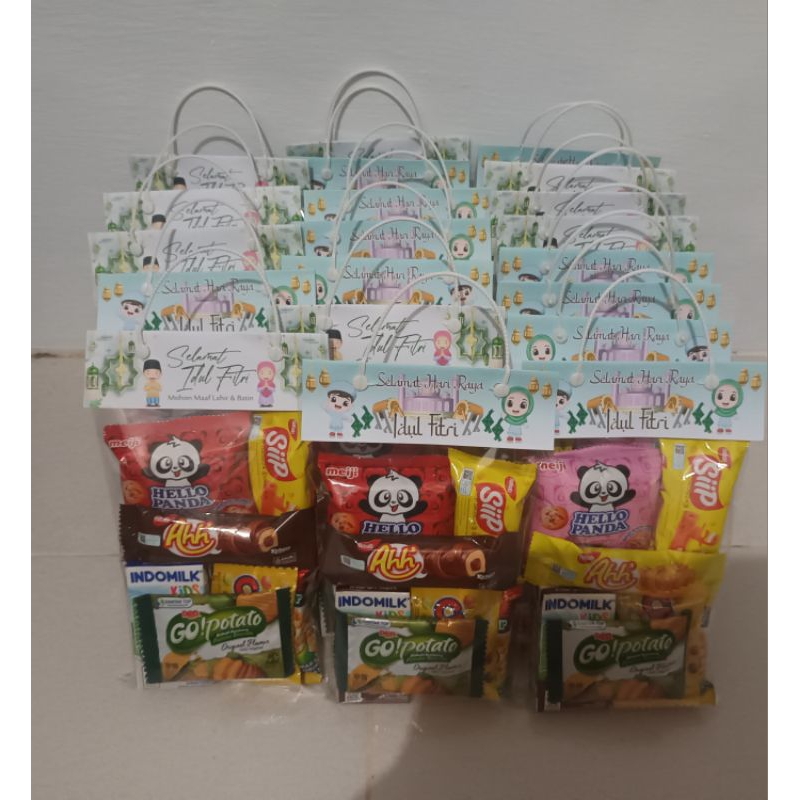 

Parcel Snack Lebaran/THR Snack/Parcel Snack Ulang Tahun (+ susu)