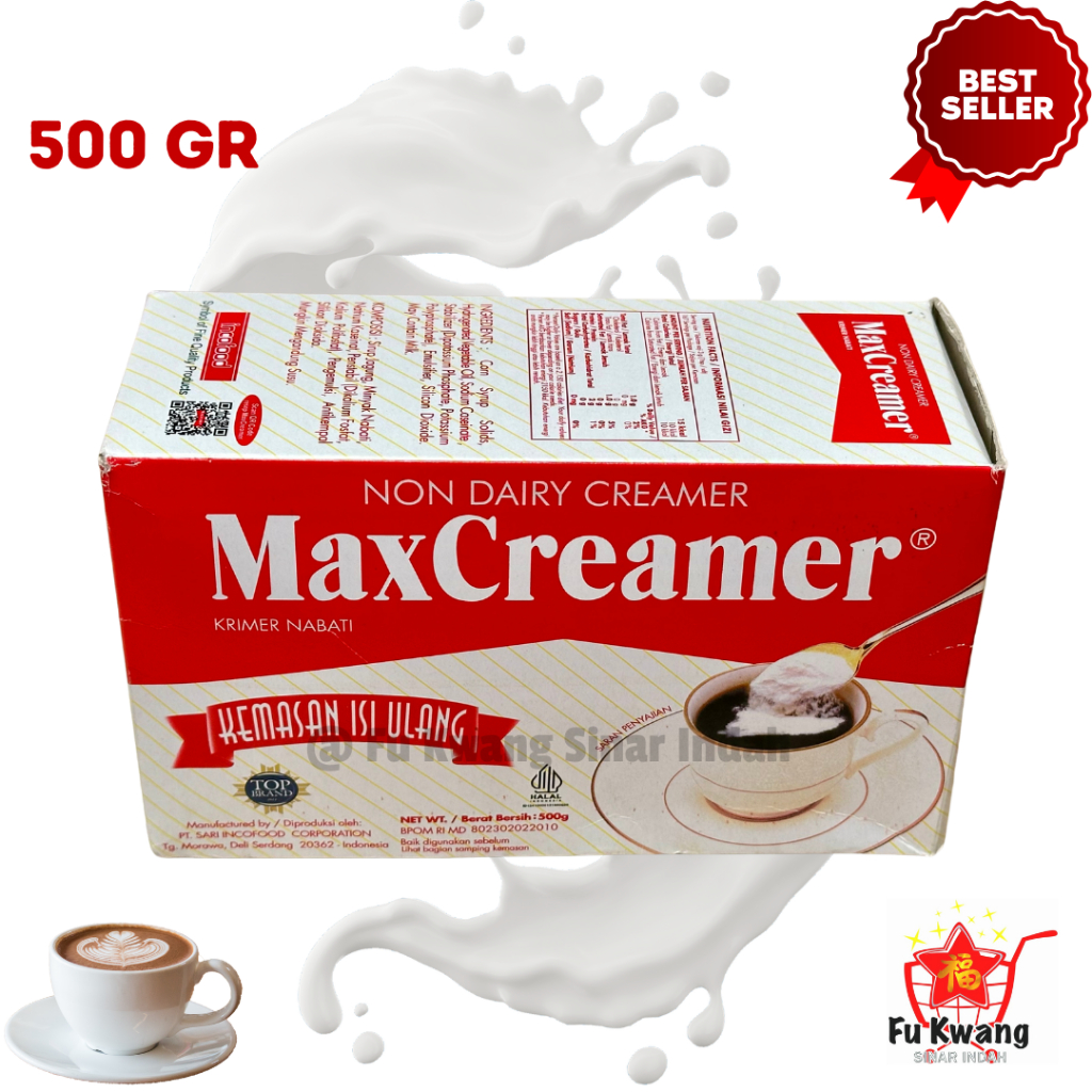 

Max Creamer Non Dairy Creamer / Krimer Nabati / MaxCreamer 500 gr
