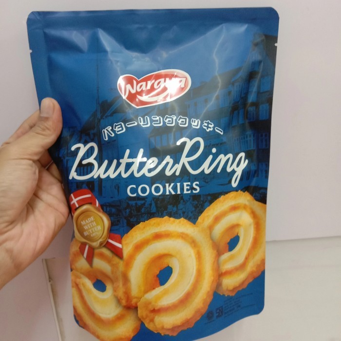 

NARAYA butter ring cookies 150gr kue mentega cemilan manis gurih enak