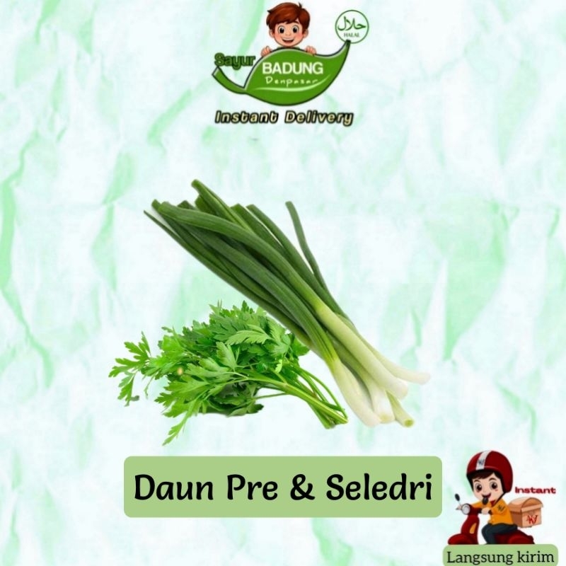 

Daun Pre + Seledri mix 50gr _ Badung