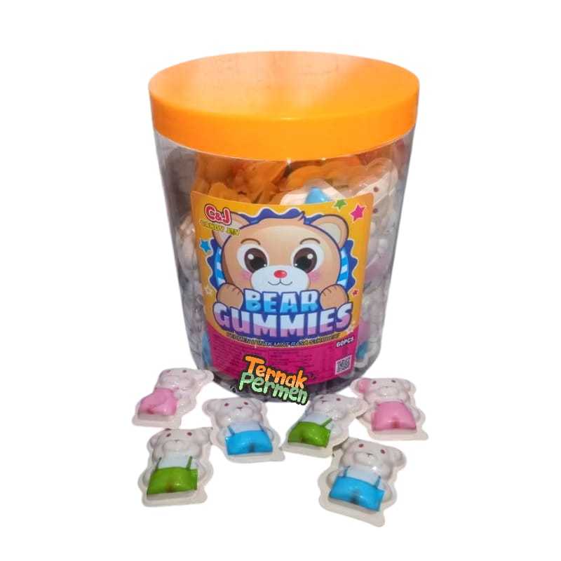 

BEAR GUMMY TOPLES ISI 60 PCS