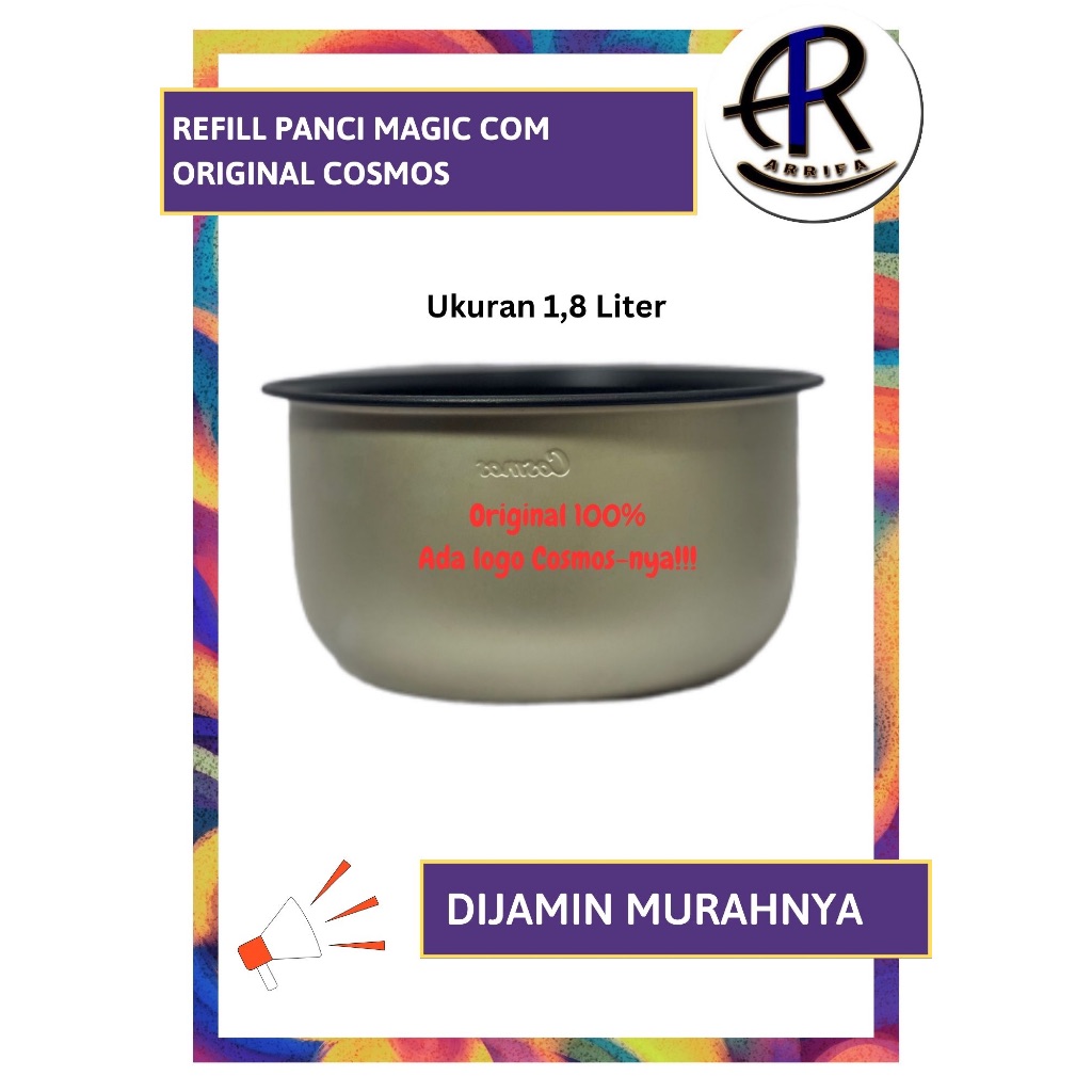 RB Original Cosmos Refill Panci Teflon untuk Berbagai ukuran Magic Com Merk Cosmos
