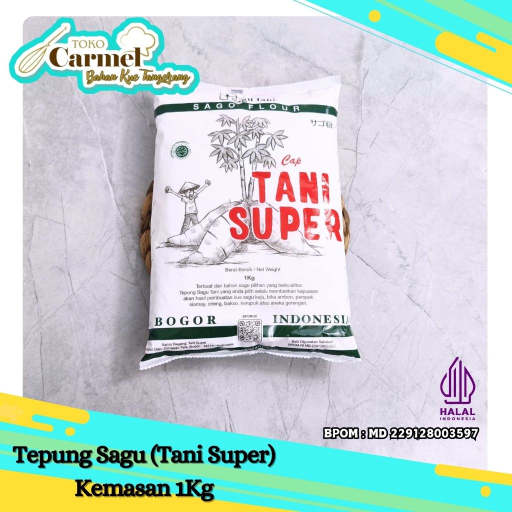 Tepung Sagu Tani Super 1kg