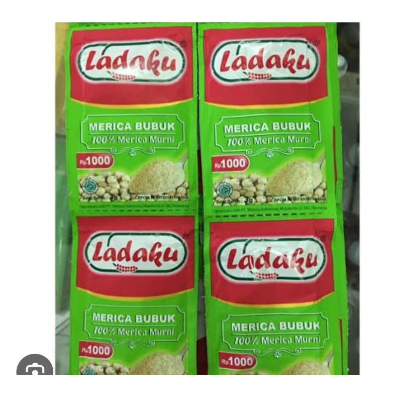 

Ladaku Merica Bubuk Kemasan Sachet Renteng isi 12 pcs