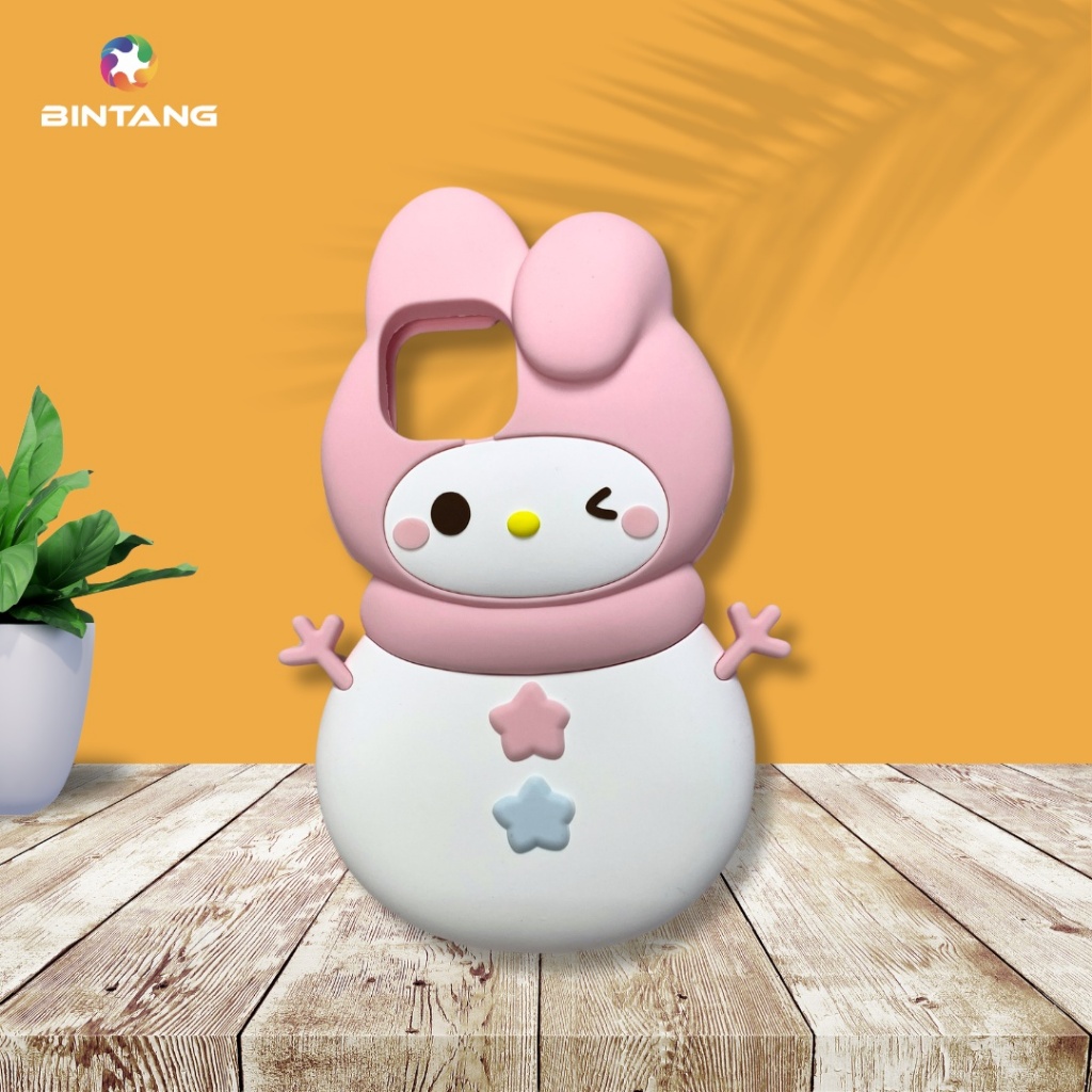 CASE 3D SILICONE SNOW WHITE MELODY BT