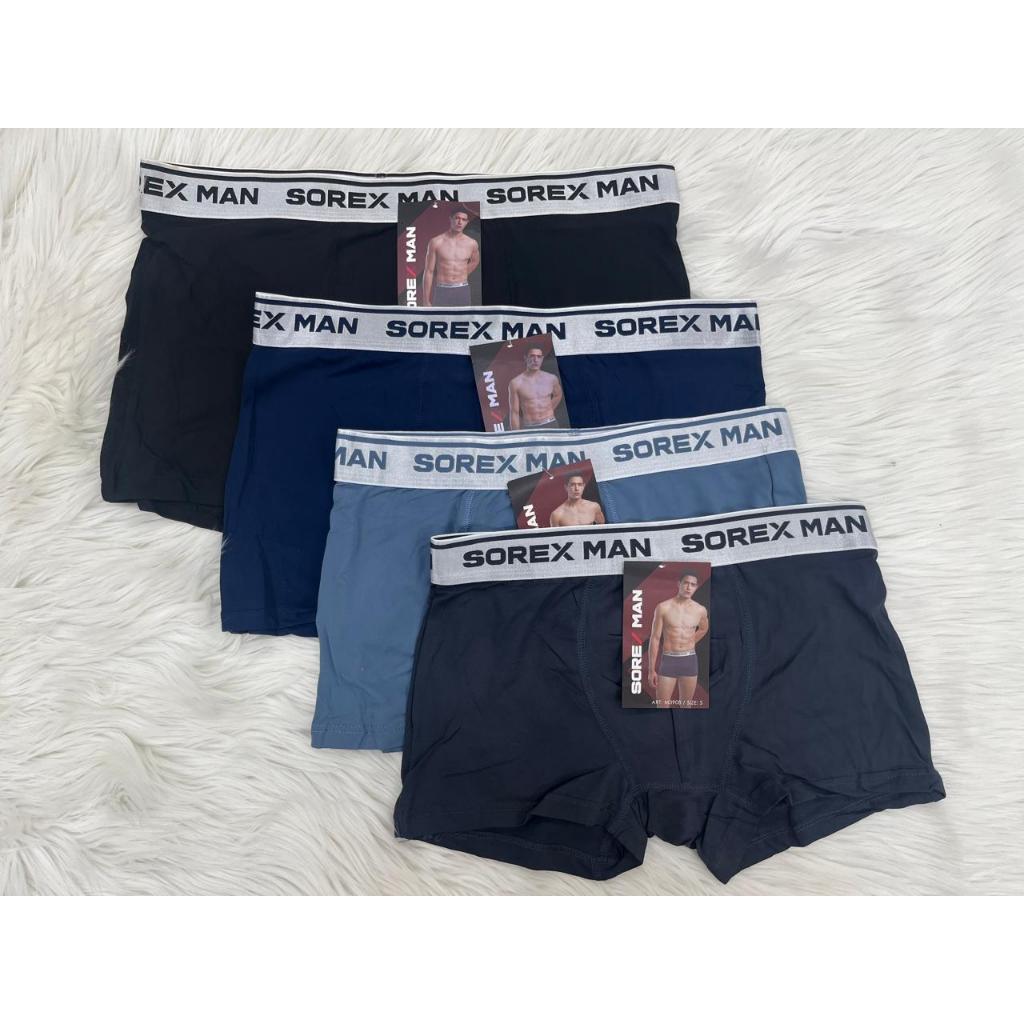 CD BOXER SOREX MAN M3908 - SOREX 3908 BOXER Sport Katun Spandek Super Soft Celana Pria 3904 Sorex Bo