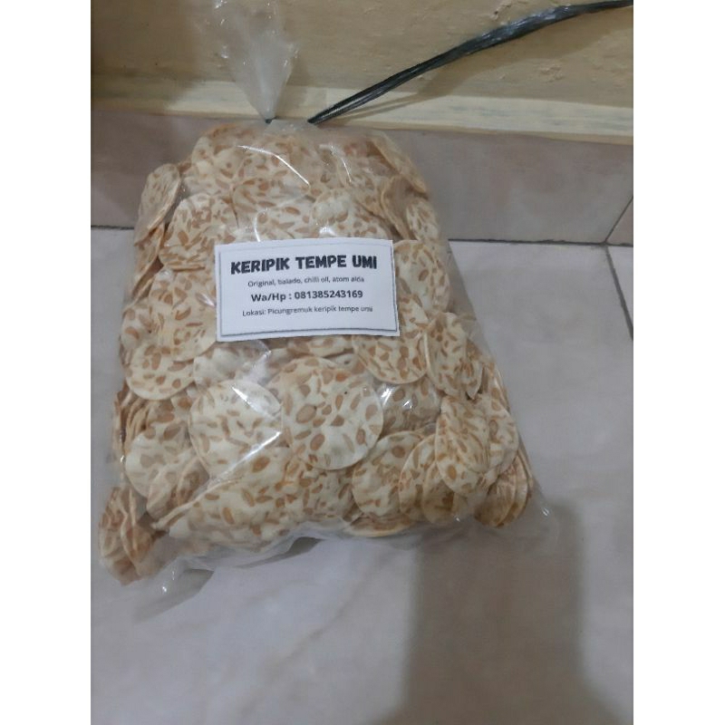 

KERIPIK TEMPE ORIGINAL