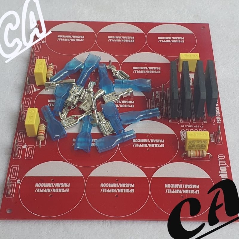 PCB PSU 12 ELCO CLASS H SINGLE CT FULL KOMPONEN PLUS SKUN KOMPLIT