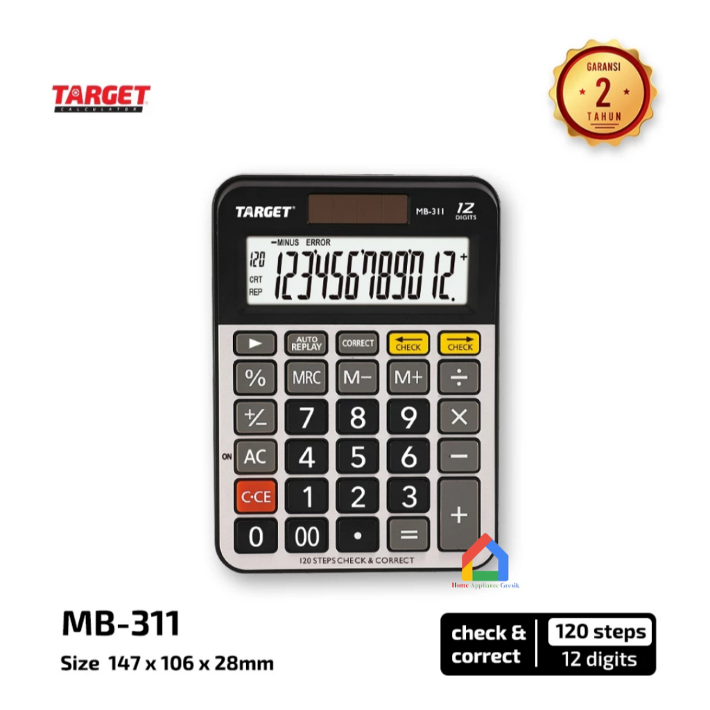 

Kalkulator Target MB 311 12 Digit / Target MB311