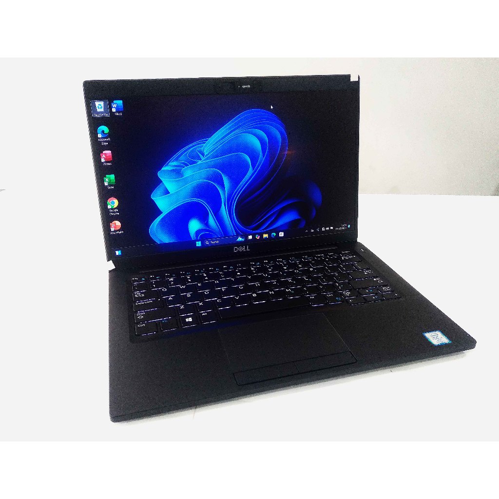 laptop 13in slim i7 gen 8 murah Dell Latitude 7390 Intel Core i7-8650U