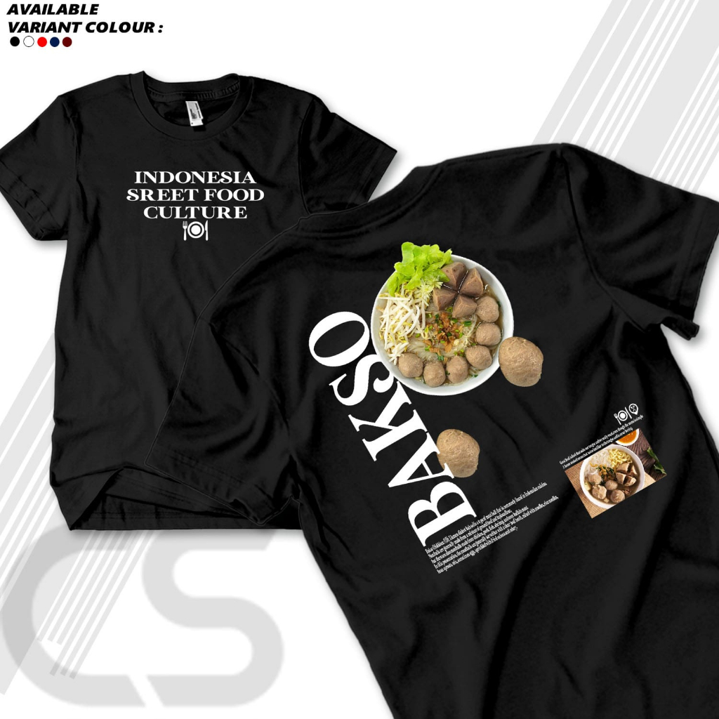 Kaos Hoam - Indonesian food - Bakso