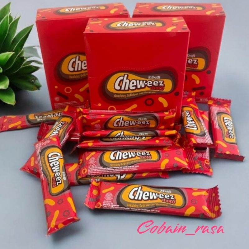 

COKLAT DELFI CHEW-EEZ CHOCO Delicious and Choooey BPOM