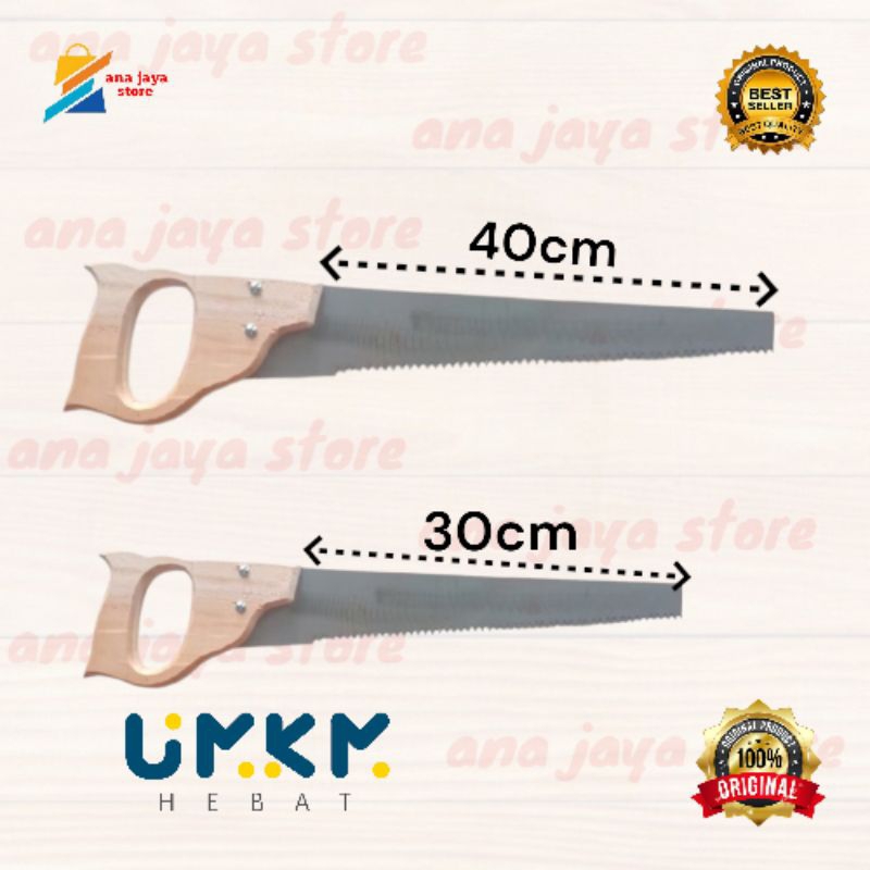 Gergaji kayu bahan baja murni super kuat | gergaji kayu tajam anti slip