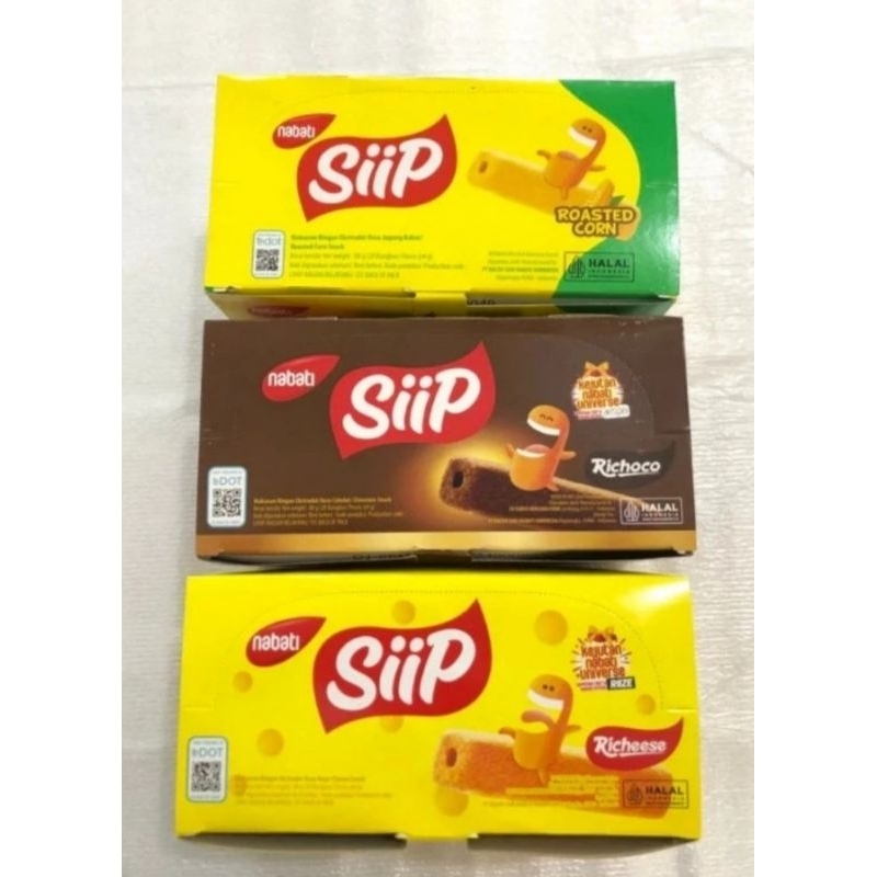 

Wafer Nabati Siip Sekotak isi 20 Pcs