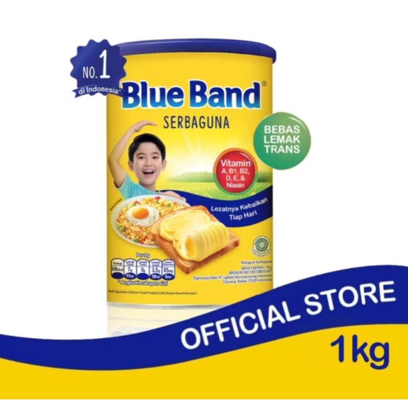 

Blueband serbaguna kemasan tin 1kg
