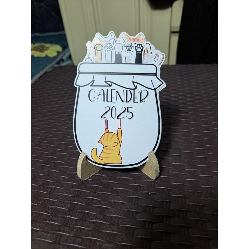 

Calender Meja/ calender aestetic mini 2025