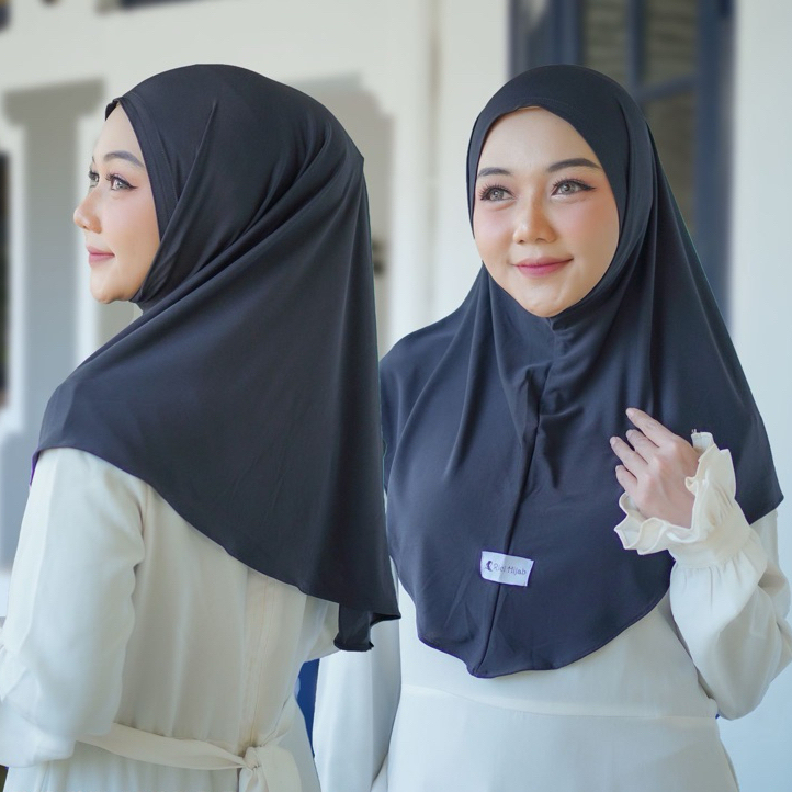 hijab sport malay non pet premium/hijab bergo daisy non pet Size M premium/sporty malay hijab olahra