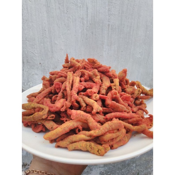 

Usus crispi 250grKeripik Usus Termurah Terenak Kemasan Besar 1Kg usus crispy 1kg pedas daun jeruk