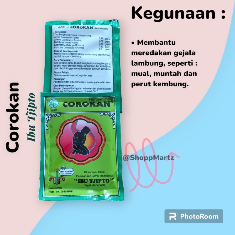 

Jamu Tradisional Ibu Tjipto - Corokan