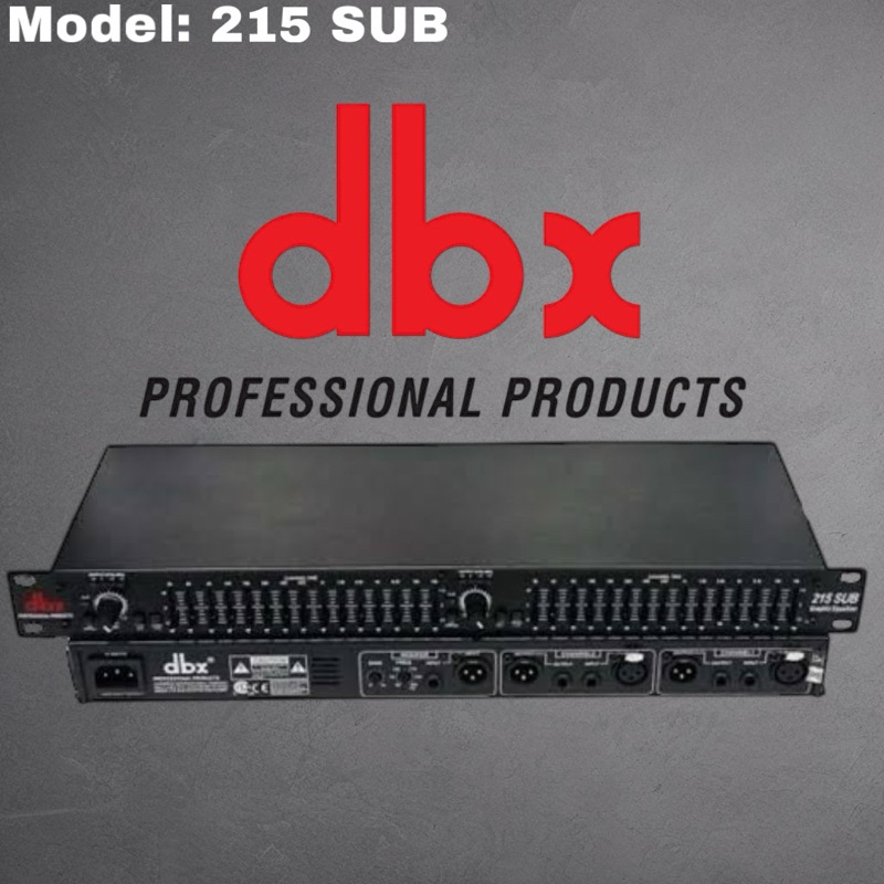 Equalizer 215 SUB Grade A 2x15 Channel 215+Subwoofer Professional Audio