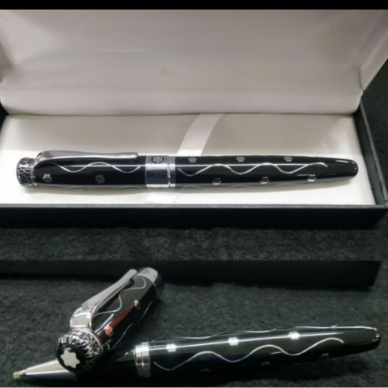 

Pulpen Mewah Monblang Roller Ball Sign Pen Lennggkap Dengan Box Exlusive