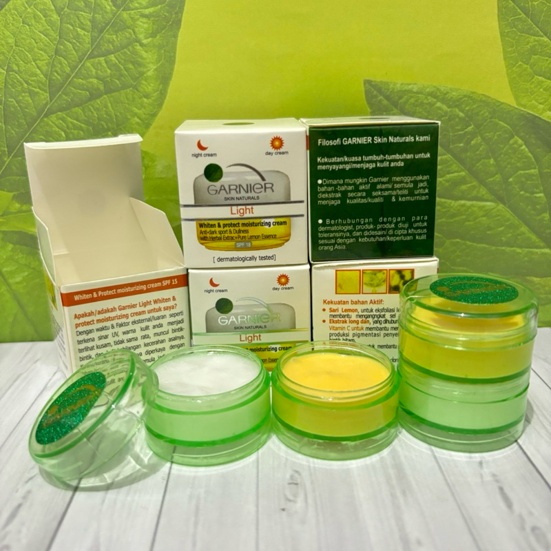 

(6pcs) Dus GARNER Susun Complete untuk Cream