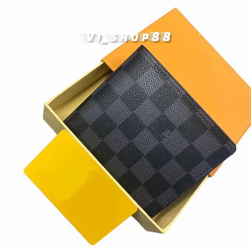 DOMPET PRIA DAMIER KULIT PREMIUM
