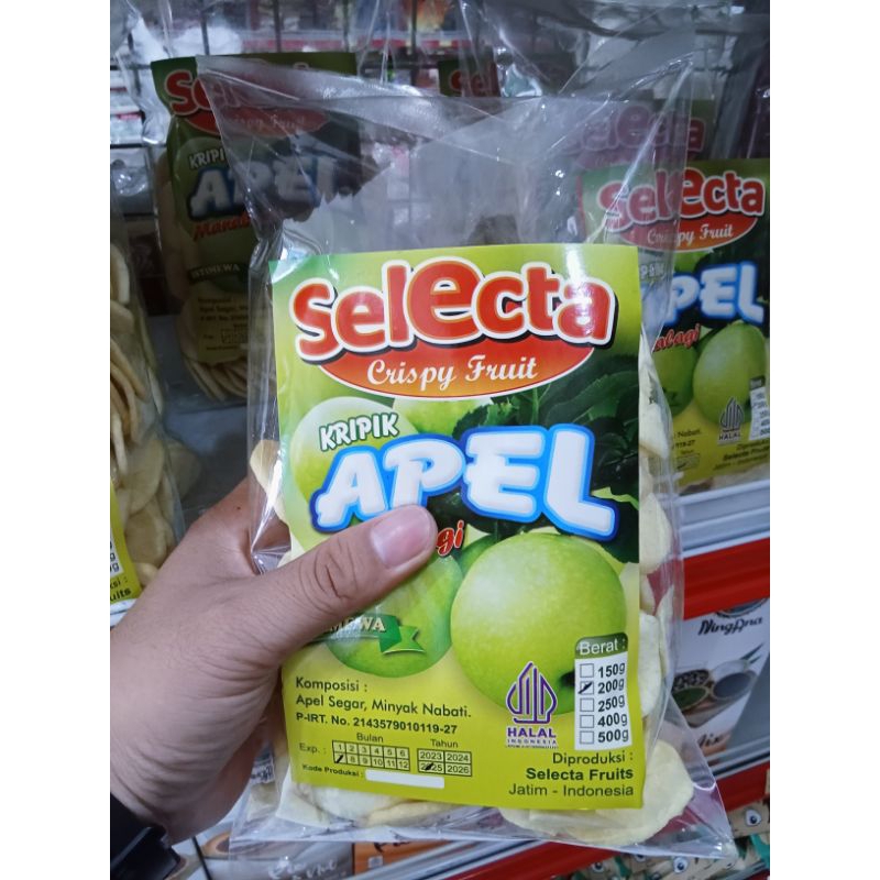 

Keripik Apel Super Selecta 200gr Kemasan Transparan Oleh Oleh Khas Batu Malang by Jeng Linda