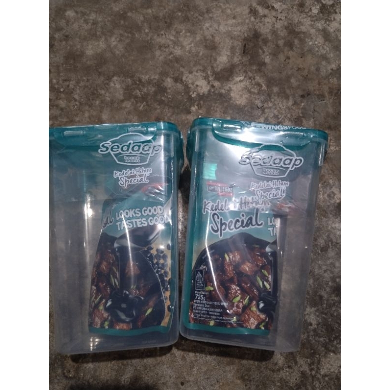 

kecap sedaap kedelai hitam free toples