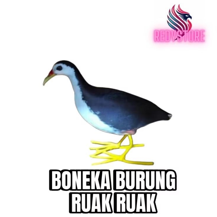 PATUNG BONEKA BURUNG RUAK-RUAK